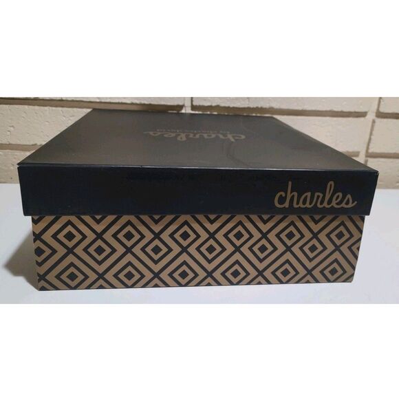 NWOTs Charles by Charles David Vast Chunky Platform Sandals - Black Webbing, 7M - Picture 13 of 16